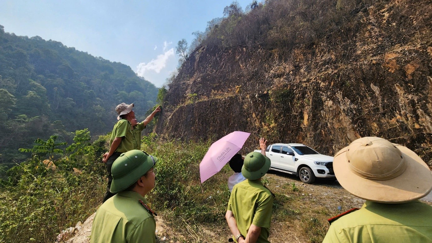 Chi cục Kiểm lâm Vùng I đôn đốc công tác phòng cháy,  chữa cháy rừng tại một số tỉnh Tây Bắc