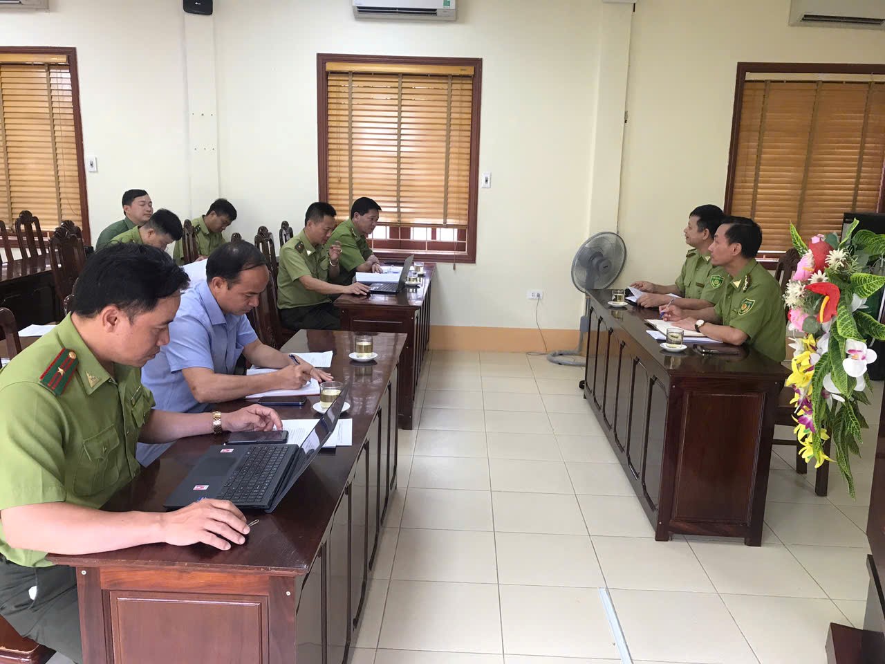 Kiểm tra an toàn PCCCR, đôn đốc công tác phòng cháy, chữa cháy rừng  trên địa bàn tỉnh Điện Biên 